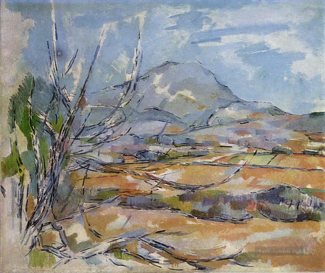 Mont Sainte Victoire 6 Paul Cezanne Ölgemälde